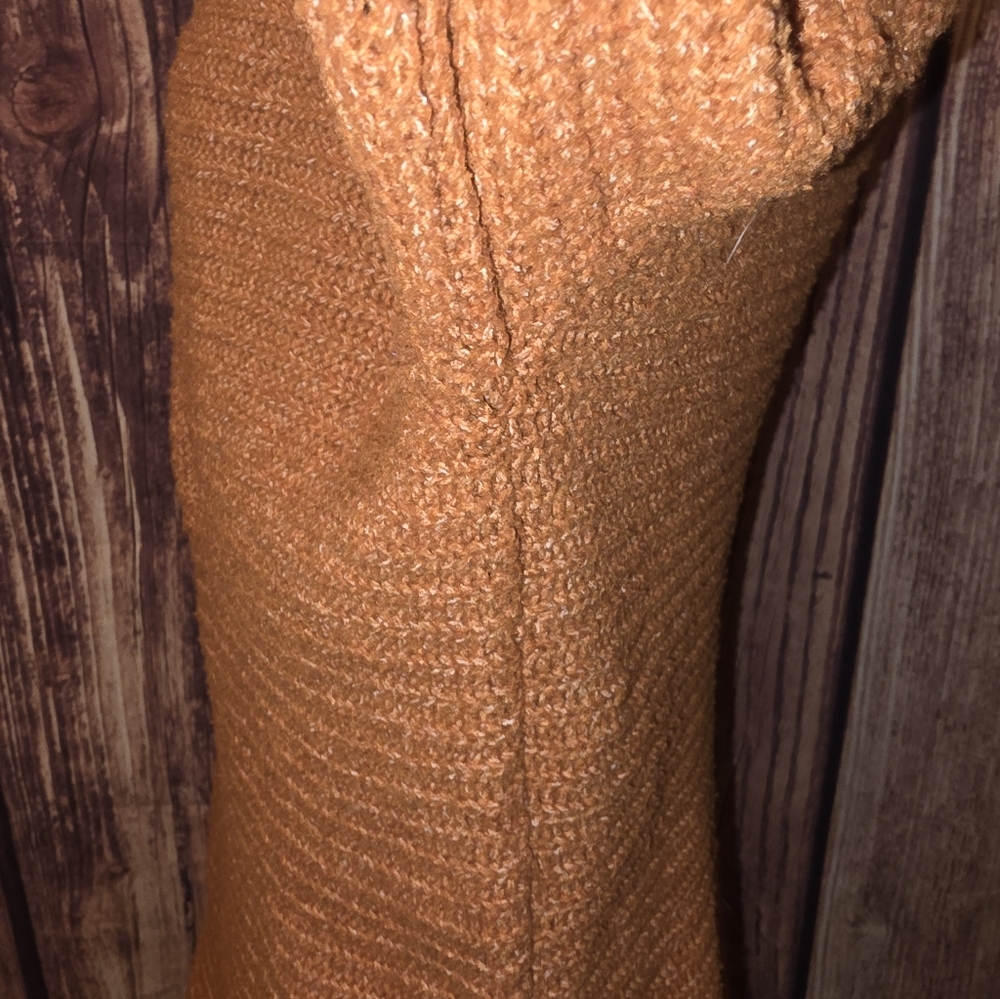 Anthropologie Pilcro Tunic Sweater Size XS Cedar Rust - Picture 6 of 9